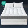 HYPREST 4 Inch Twin XL Mattress Topper Cotton,Shredded Memory Foam