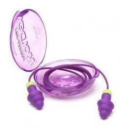 Rockets Reusable Earplugs Corded,1 Pair, in Plastic Case