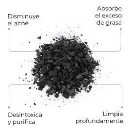 Skin Sense Mascarilla Facial Coreana De Tela Carbón Activado                                                                                          
