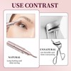 Electric Eyelash Curler, Heated, Handheld, 2-in-1, Long-Lasting Styling, Charging via