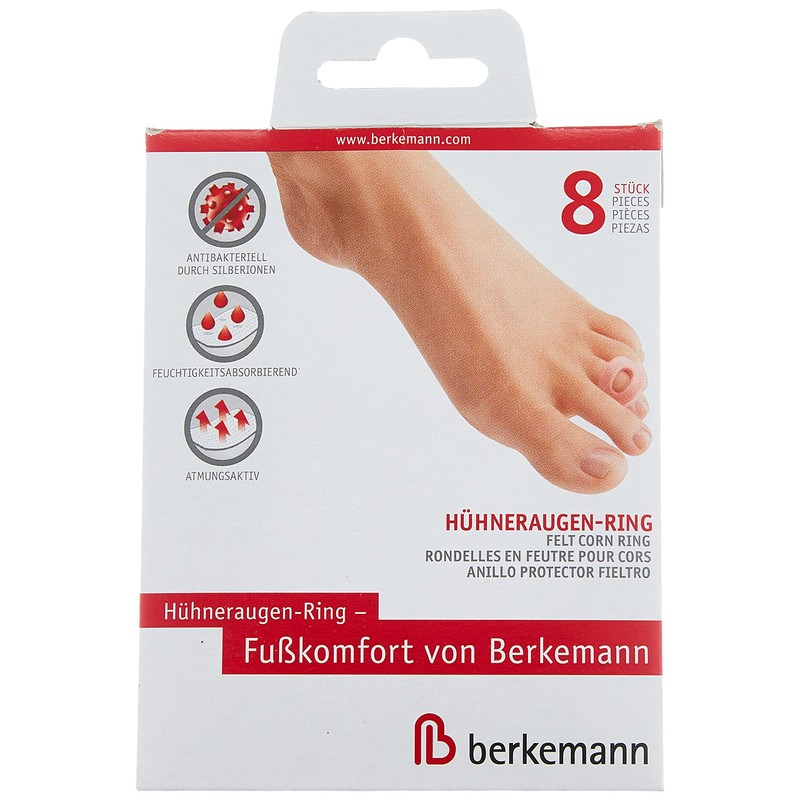 Berkemann Unisex Hühneraugen-Ring Sneaker, beige, Einheitsgröße