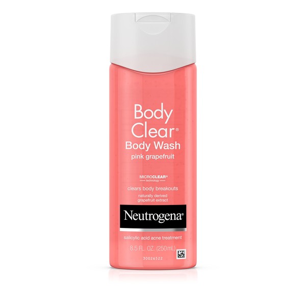 Neutrogena Body Clear Body Wash-Pink Grapefruit-8.5 oz (Pack of 4)