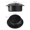 MUNEFE Air Conditioning Outlet, Car Vent Extender, Dashboard Air Outlet,