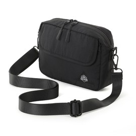 OCE GEAR Mini Crossbody Bag with Adjustable Strap Festival Bag Sling Chest Bag for Outdoor, Workout, Travel, and Casual (Black)