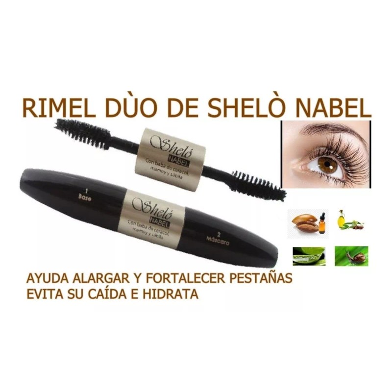Sheló Nabel Rimel + Gel Para Cejas + Colágen Ojos