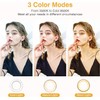 Clip on Ring Light, Kimwood Rechargeable 60 LED Selfie Ring