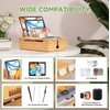 Pezin & Hulin Bamboo Charging Station, Electronic Devices Organizer for