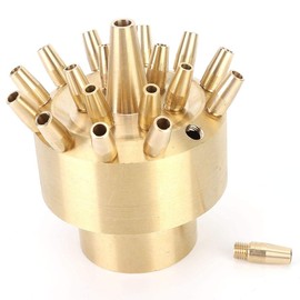 Fountain Nozzle Head, DN40 Female Thread Fountain Nozzle Scattering Landscape Spray Head, Water Fountain Nozzle