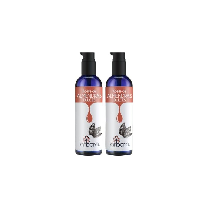 Árbora Aceite de Almendras puro hidratación piel cabello y uñas