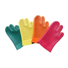 Comfy Pet Grooming & Bathing Glove - Fits Either Hand - Soft Gentle Nubs for Horses, Dogs, Cats & Other Pets - Short & Long Hair - Works Great on Thin and Sensitive Skin