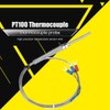 Hilitand Thermocouple, M8 Thread PT100 Platinum Resistor, Thermocouple Probe Temperature