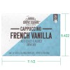 Grove Square Cappuccino Pods French Vanilla Single Serve ,24 Count