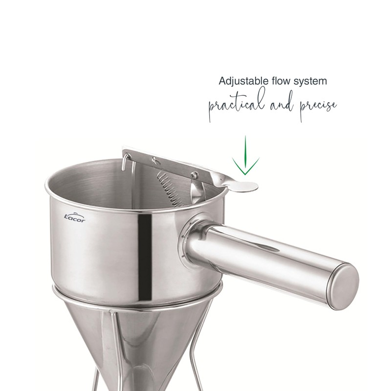 Lacor - 67151 - Dosing Funnel, Ideal for Filling or