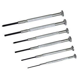 Rolson 11208 6 pc Precision Screwdriver Set