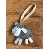 Handmade felt Easter decorations hanging ornaments bunny, chicken, egg (sheep)