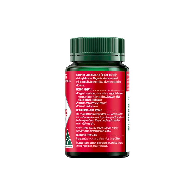 Nature's Own Magnesium Chelate 500Mg 75 Capsules