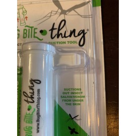 BUG BITE THING Insect Bite/Sting Suction Tool - get out saliva/venom under skin