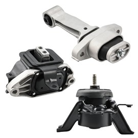 JDMON 3Pcs Engine Motor & Transmission Mount Kit Replacement for Hyundai Sonata 2.0L 2.4L 2015 2016 2017 2018 2019 Compatible with A61001, 21810C1020, A71085, 21950C1100, A71099, 21830D4100