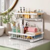 Kitstorack Under Sink Organizer, 2 Tier Under the Sink Storage,
