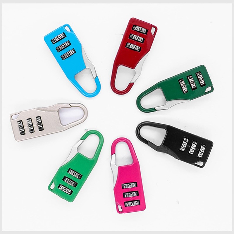 LUJIYY Small Padlock,3 Digit Code Number Password Lock Combination Padlock