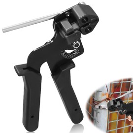 Asfrode Cable Tie Pliers, Stainless Steel Cable Tie Pliers, Cable Tie Gun, Metal Cable Tie Tool, Automatic Cable Ties, Tensioner, Metal Cable Ties, Tools for Industry and Agriculture