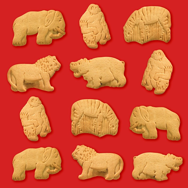 BARNUM'S Original Animal Crackers, Bulk Kids Snacks, 12 - 2.13