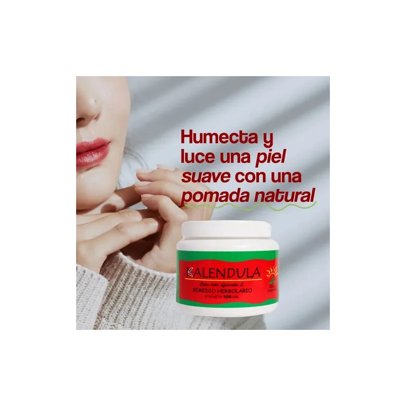Pomada Cicatrizante Kalendula 500g Piel Hidratante Calendula
