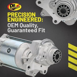 DB Electrical 410-14080 Starter Compatible With/Replacement For Ford F-250 Super-Duty 2008-2010, F-350 Super-Duty 2008-2010, F-450 Super-Duty 2008-2010, F-550 Super-Duty 2008-2010 6675N