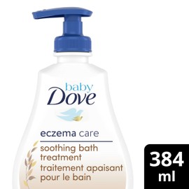 Baby Dove Soothing Bath Treatment Skin Care with Colloidal Oatmeal Eczema Care Suitable for eczema prone skin 384 ml