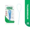 Gum EEZ-Thru - Hilo dental, Multicolor, 1 paquete