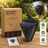 Solar Bird Repeller for Gardens – 13-Sound Weather-Resistant Animal Deterrent