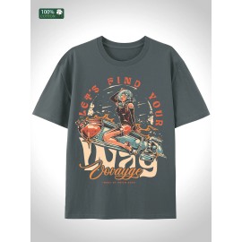 Summer 2025 Oversized Mens Tee Comfort Fit US Local StockColor: Gray, Size: 2 XL