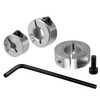 Yakamoz 8Pcs Drill Stop Collar Set - Drill Bit Depth