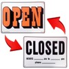 American Plastic Sign Board OPEN/CLOSED Open Close Double Sided Plate