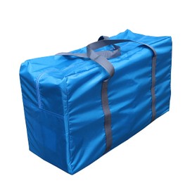 LOBOTOU 100L Travel Duffle Bag for Men,Kayak Storage Carry Bag Waterproof Lightweight Nylon Large Luggage Bag for Travelling,Moving, Camping, Christmas Decorations Storage (Blue)