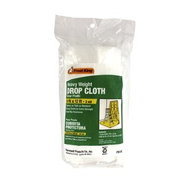 Frost King Clear Polyethylene Drop Cloths - In Rolls, 9'x12'x2 mil