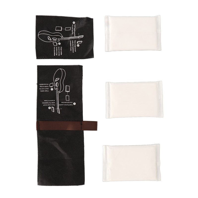 3PCS Guitar Humidifier Packs Humidity Control Bag Dual Way Humidification