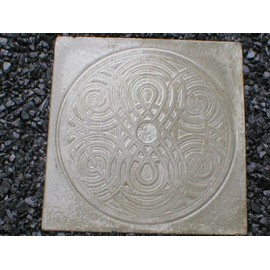 Giant Celtic, Irish, Scottish, Garden Steppingstone Mold, Concrete #SS-2222