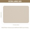 Yolife Extra Large TPE Shower Mat, 47.2" L x 31.5"