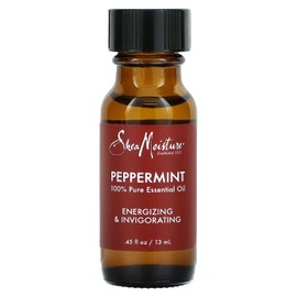 Sheamoisture 100% Pure Essential Oil to Uplift and Energize Peppermint Body Oil Sulfate Free and Paraben Free 0.45 oz