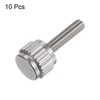 sourcing map 10pcs Vernier Calipers Locking Screws M2.5x10mm Round Flat