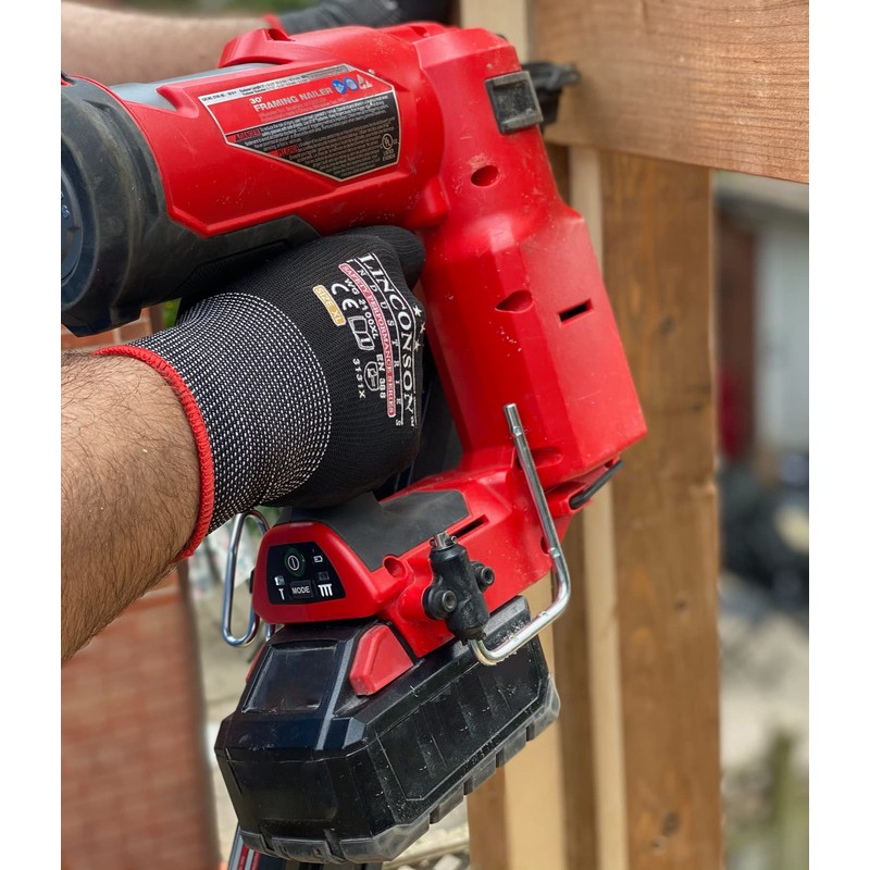 LINCONSON 20 Pack Ultimate Grip Construction Mechanic Work Gloves PU