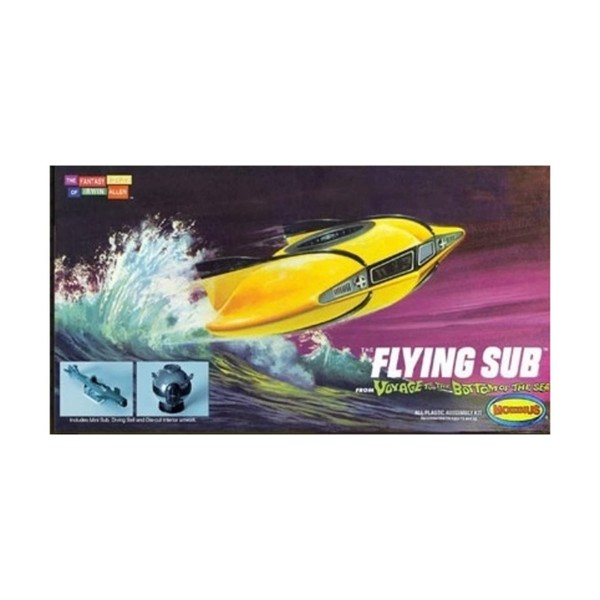 Moebius Mini Flying Sub from Voyage to The Bottom of The Sea Model Kit