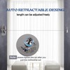JHHSYU 2 Pcs Retractable Clothesline 304 Stainless Steel Durable with