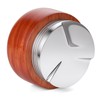 CASABREWS Espresso Distribution Tool, Coffee Distributor Espresso Leveler with Walnut