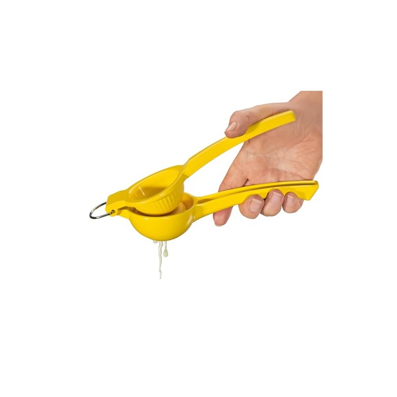 Cilio Limona_KP0000293418 Lemon Squeezer Steel Yellow
