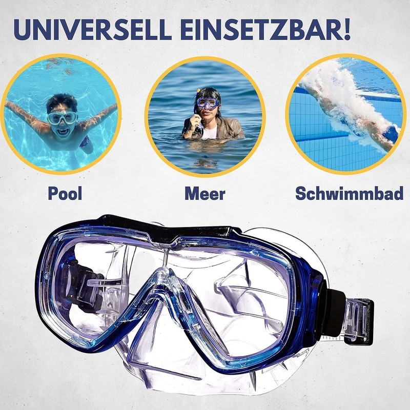 Best Sporting Stingray Diving Mask, Swimming Goggles with UV Protection,