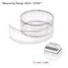 sourcing map Pack of 2 Flexible Films Ruler 60 cm