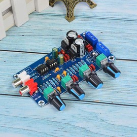 Comimark 1Pcs HiFi NE5532 OP-AMP Preamplifier Amplifier Volume EQ Tone Control Board