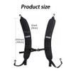 LIUHUIZEYU Backpack Straps, Adjustable Backpack Replacement Straps, Backpack Shoulder Strap